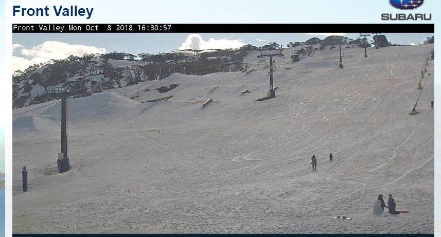 still snow
