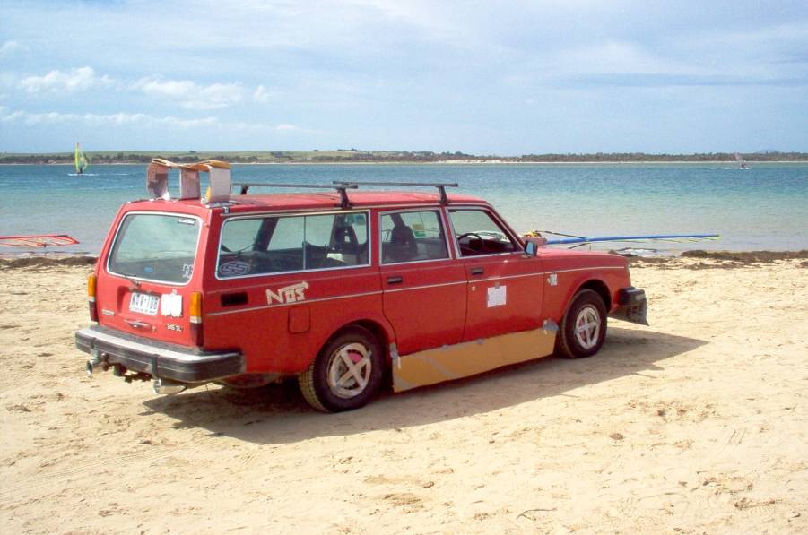 My Kids hotted up the Beach Jalopy