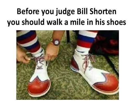Bill Shortens shoes