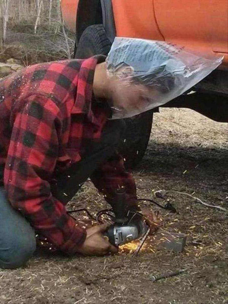 Grinder bloke