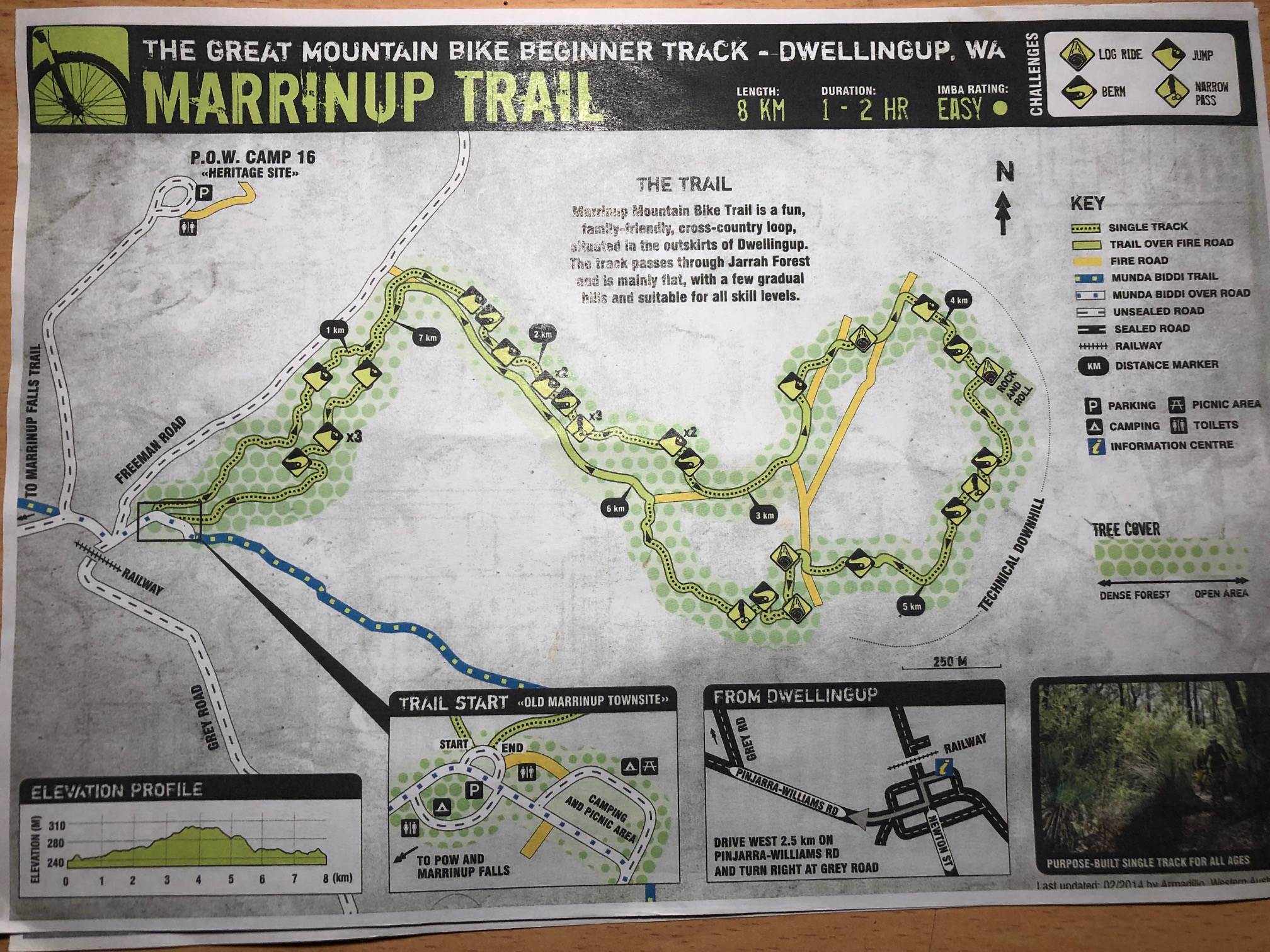 Marrinup MTB trail