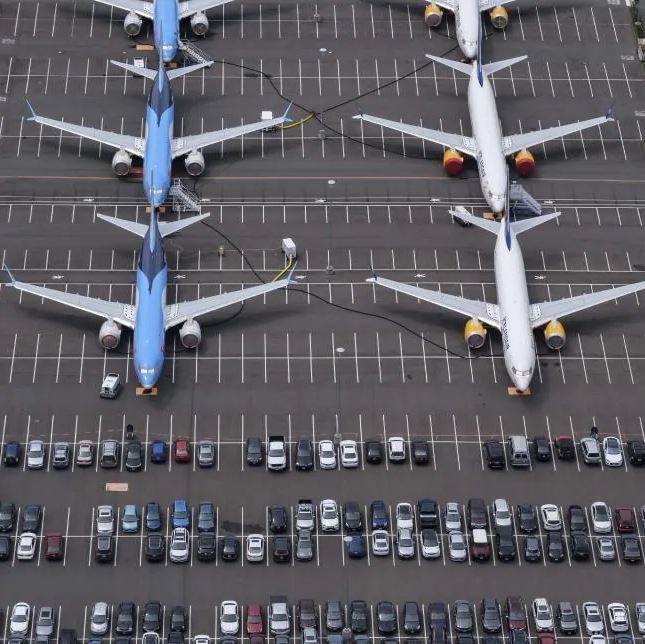 boeings in carpark