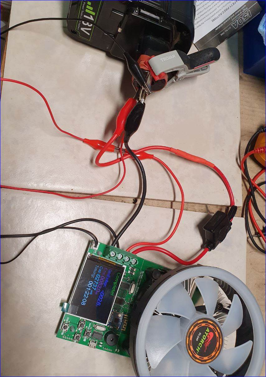 Ryobi 6Ah test 1
