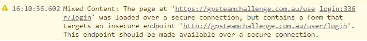 gpstc error in chrome