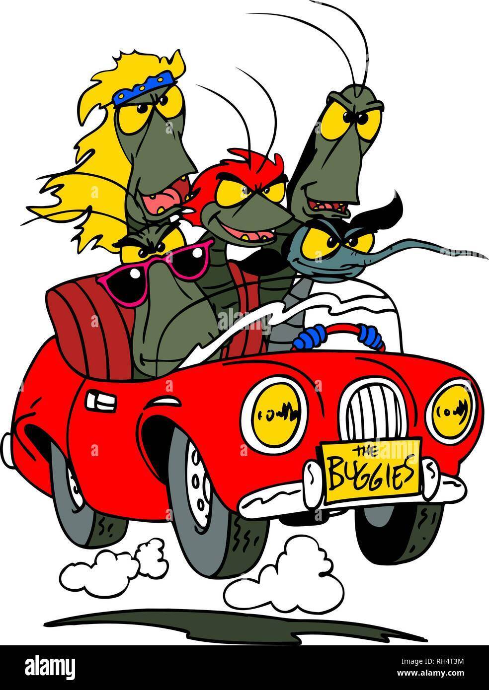 a-cartoon-rock-group-of-bugs-traveling-by-car-RH4T3M