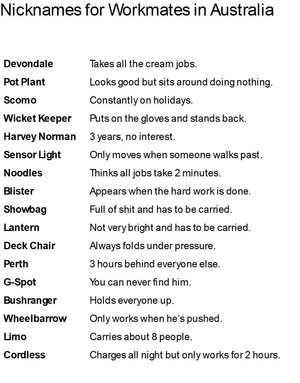 workmates
