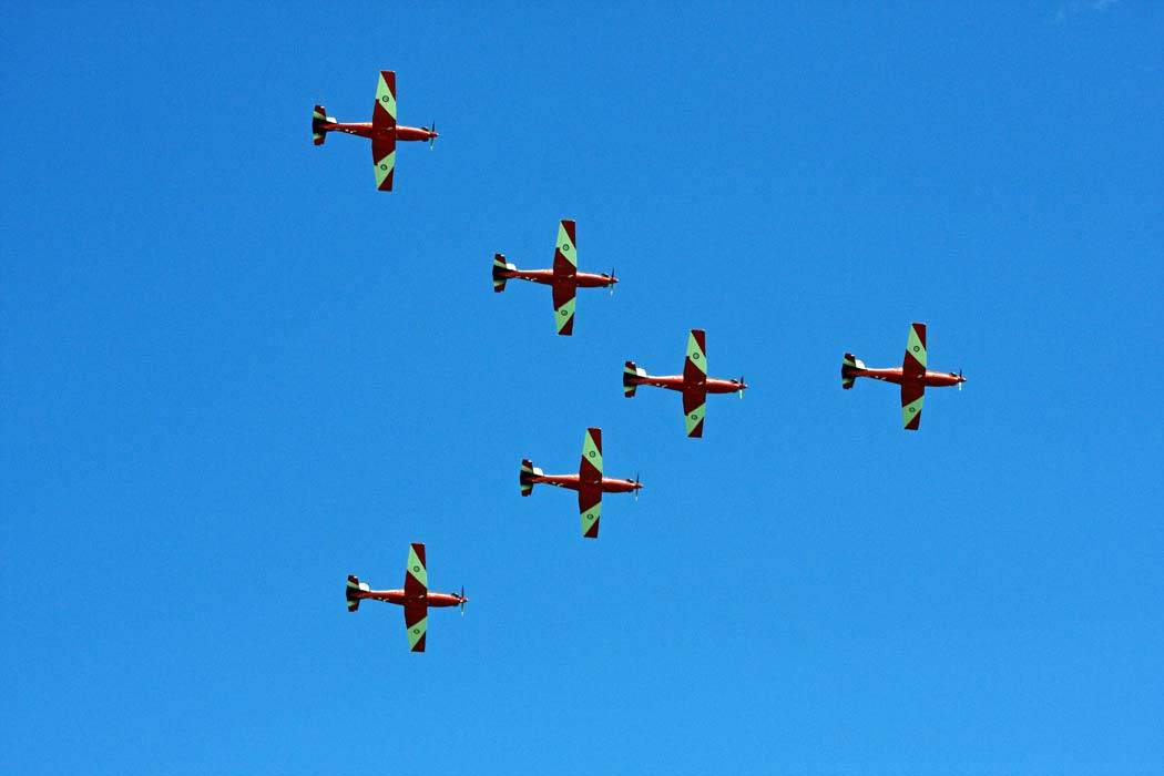 overhead at the beach