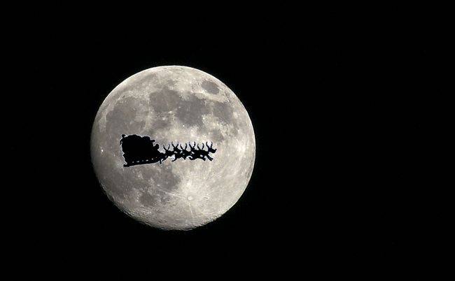 moon santa