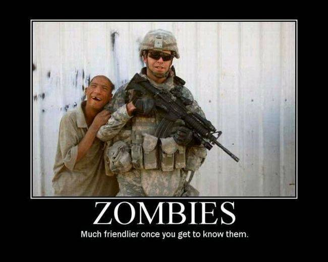 Friendly zombies