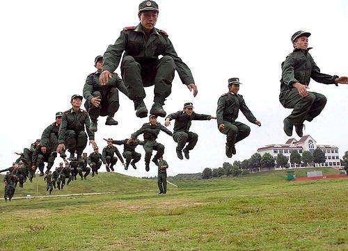 LeapingSoldiers