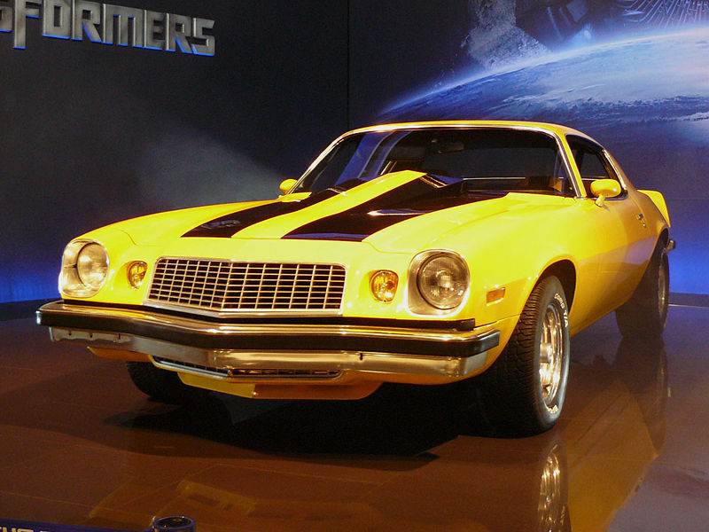 Transformers Camaro - wikimedia