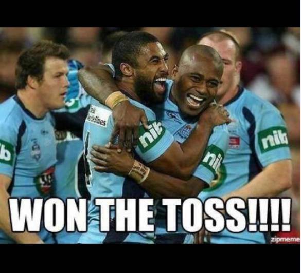 won the toss