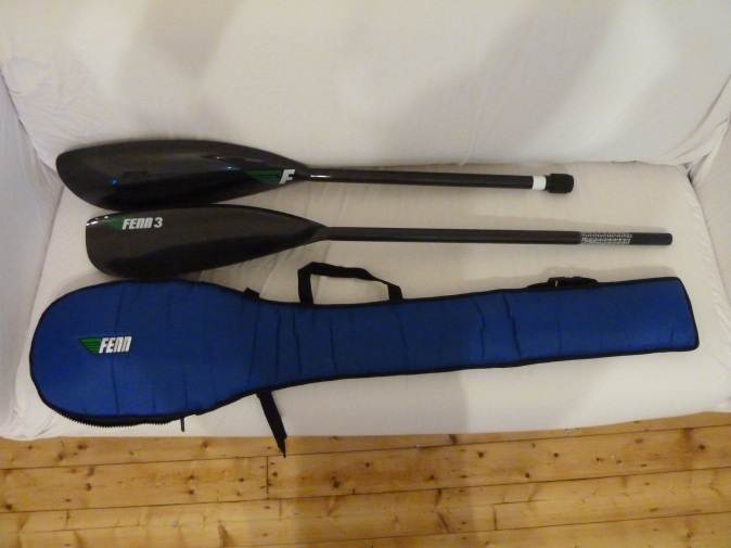 Paddle pre-assembled