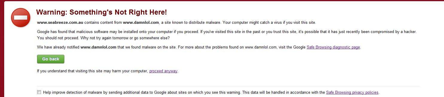 seabreeze warning