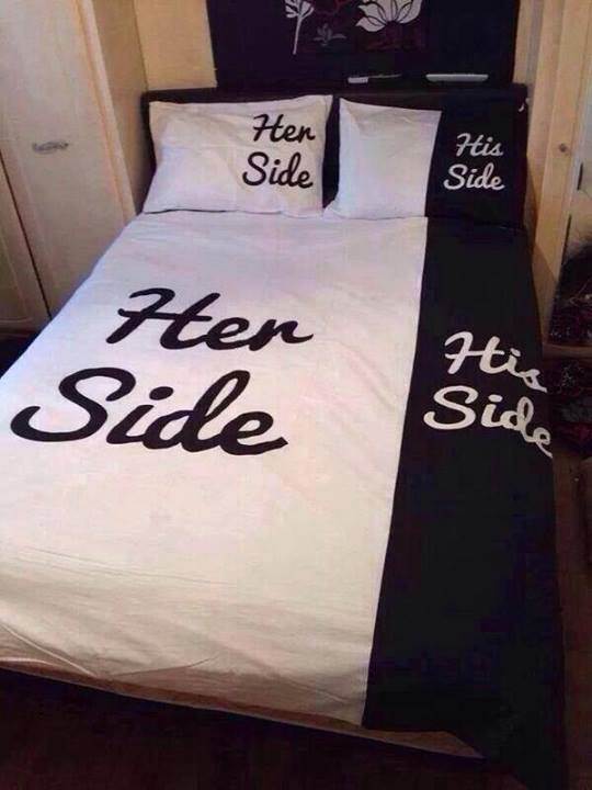 her side