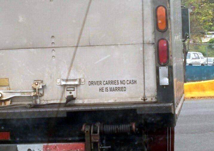 no cash