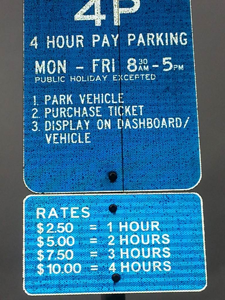 Parking at NLA