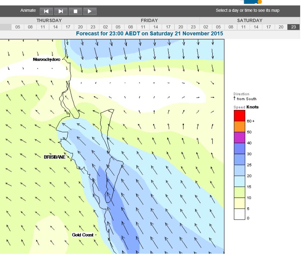 Saturday weather