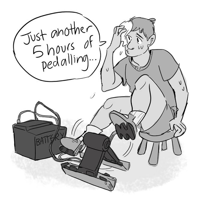 Pedal power