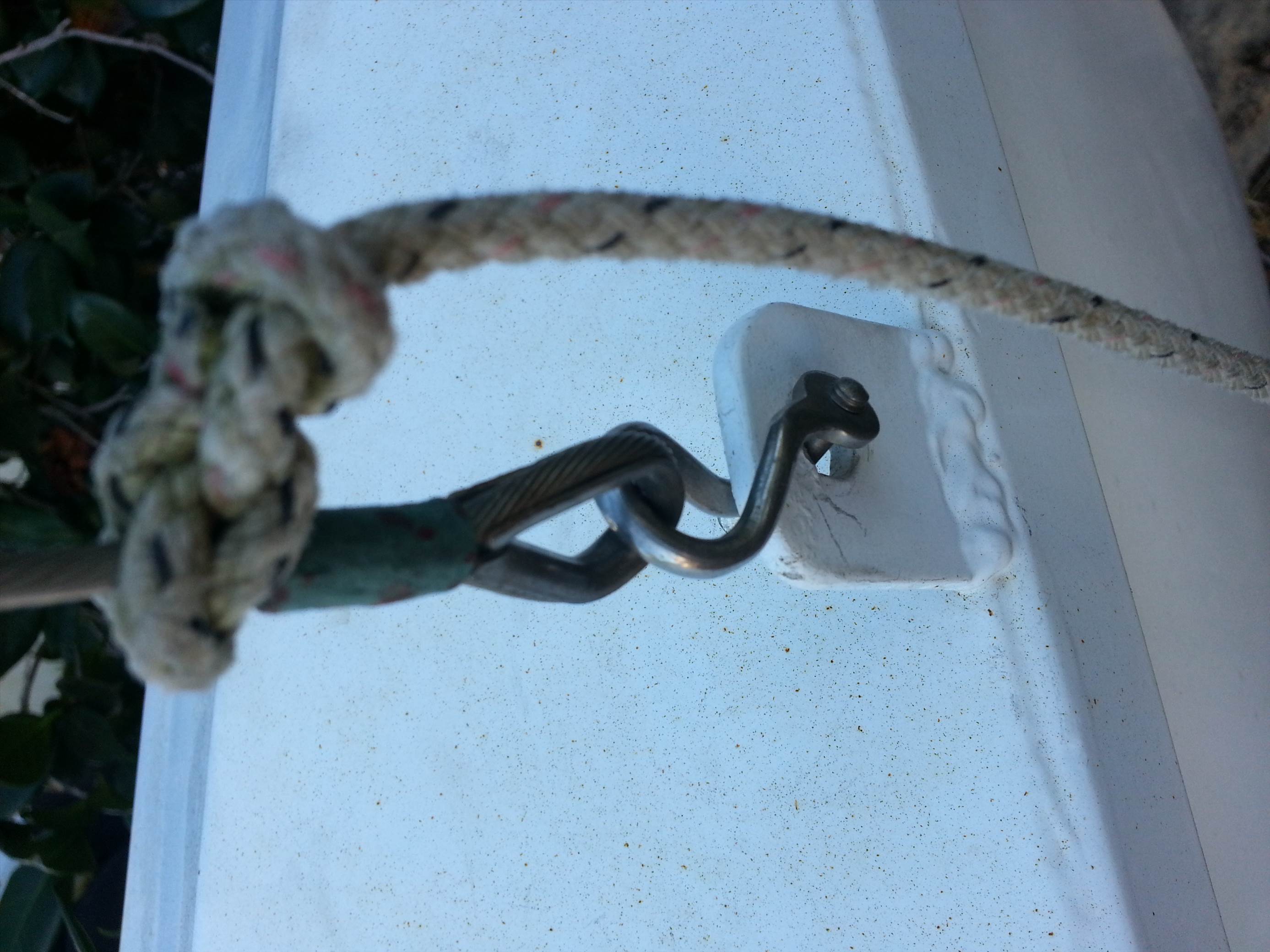 rigging and mast