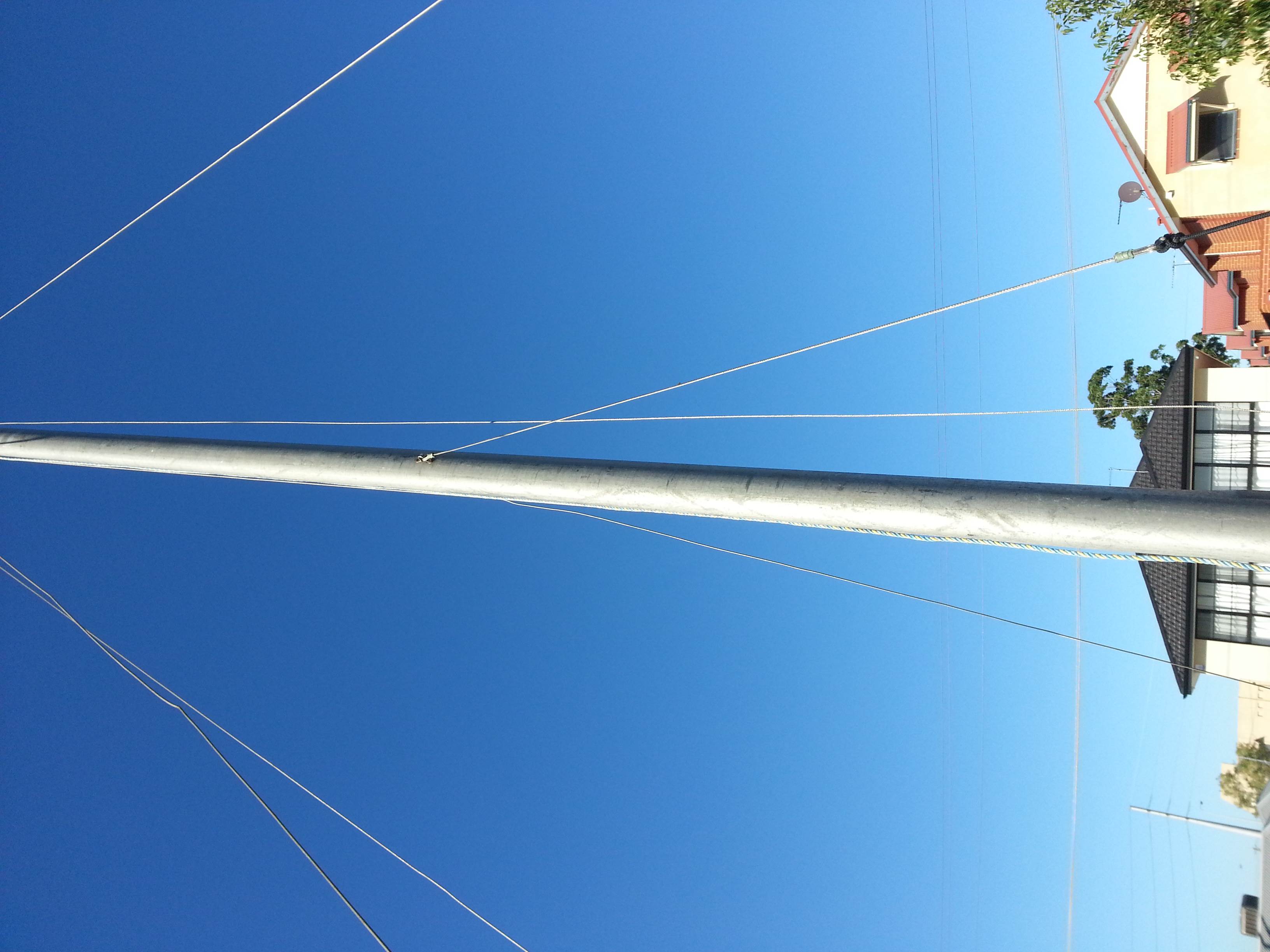 rigging and mast
