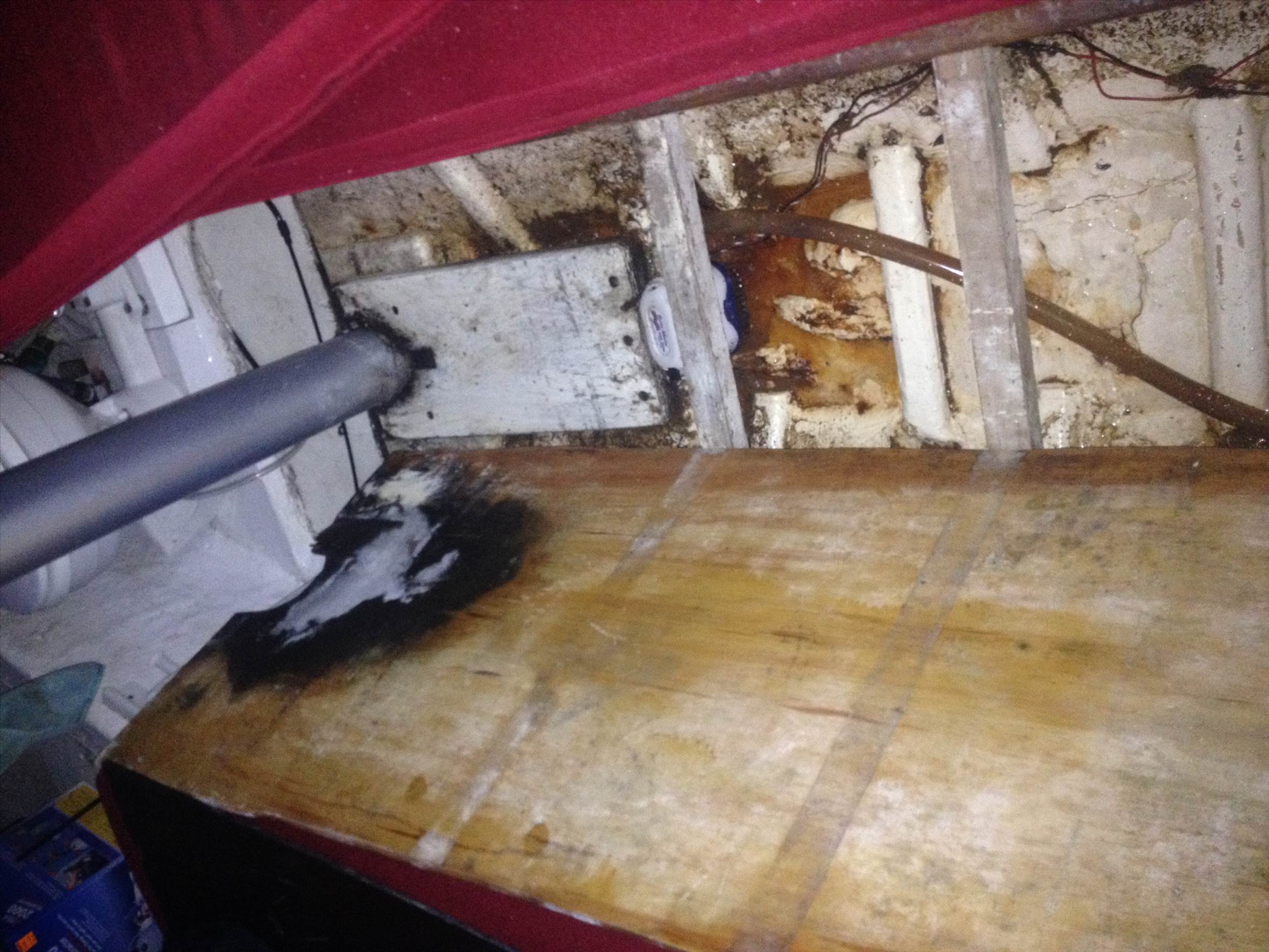Bilge leak