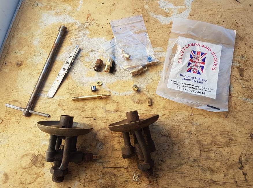 kero burner rebuilt