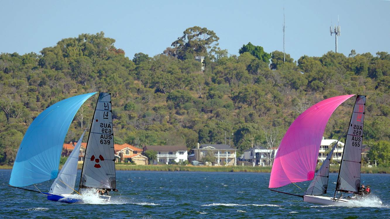 14 foot skiff racing Perth