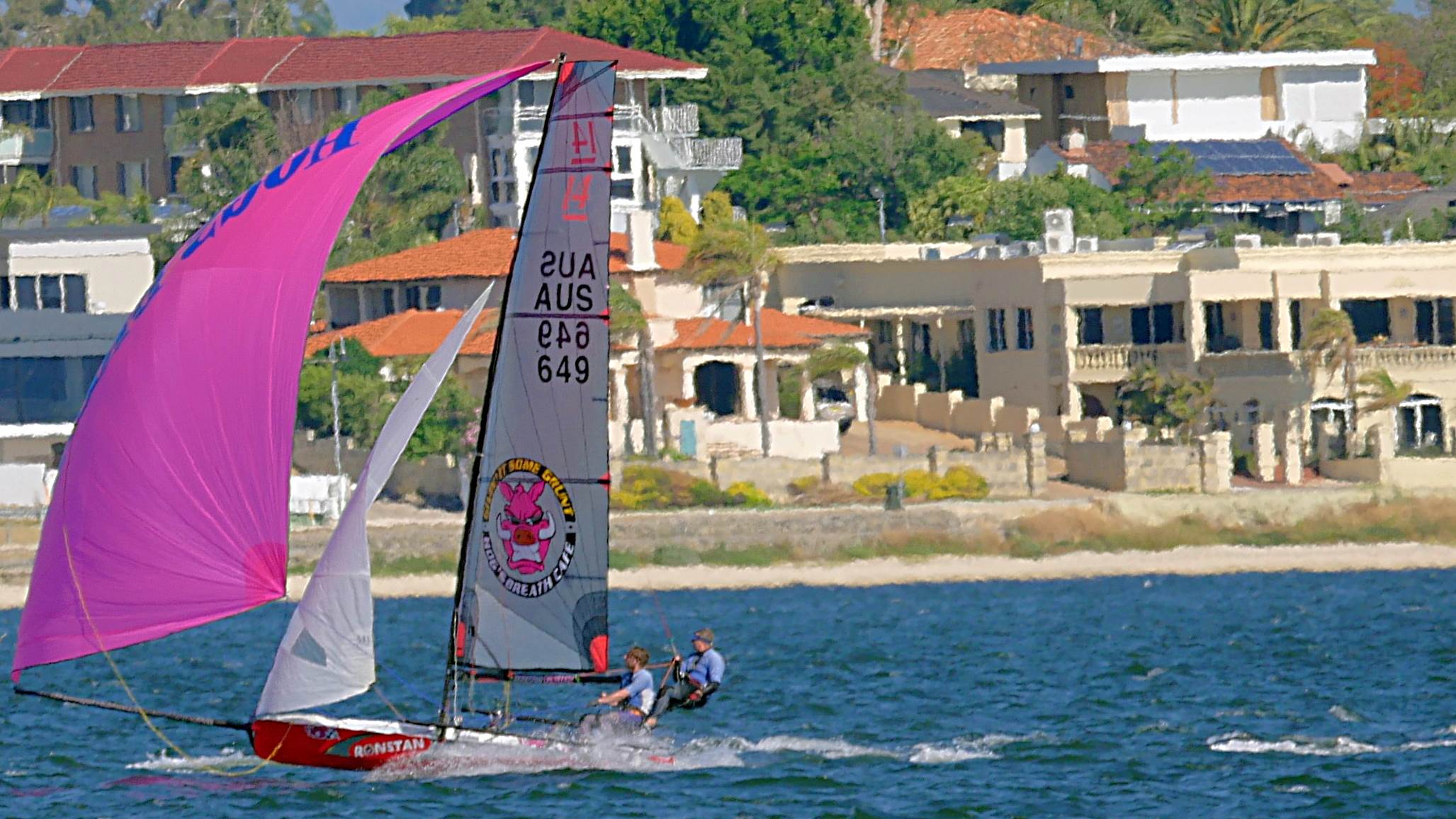 14 foot skiffs on the Swan River