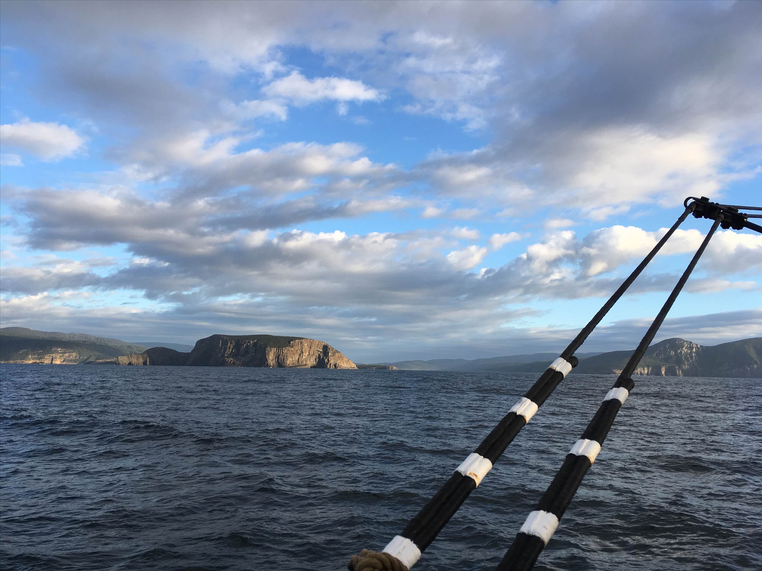 James Craig on way to wooden boat festival