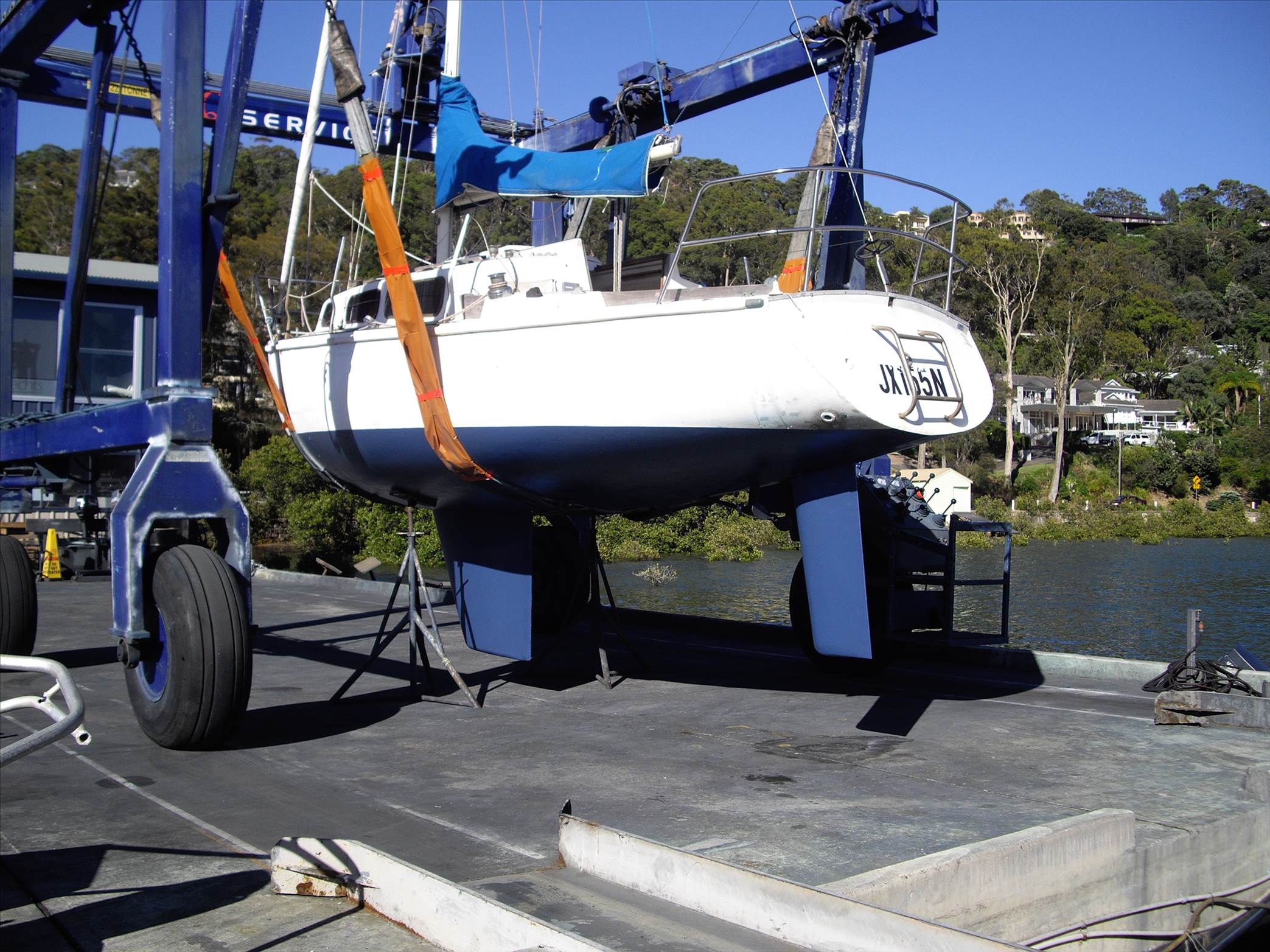 Transom Ladder
