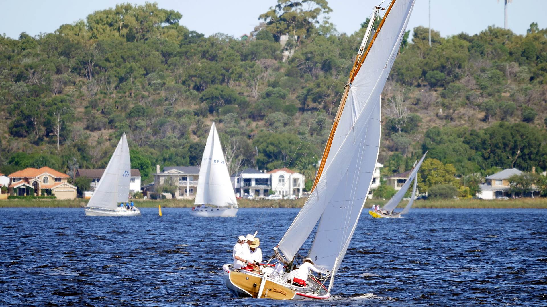 Couta Boats on Swan