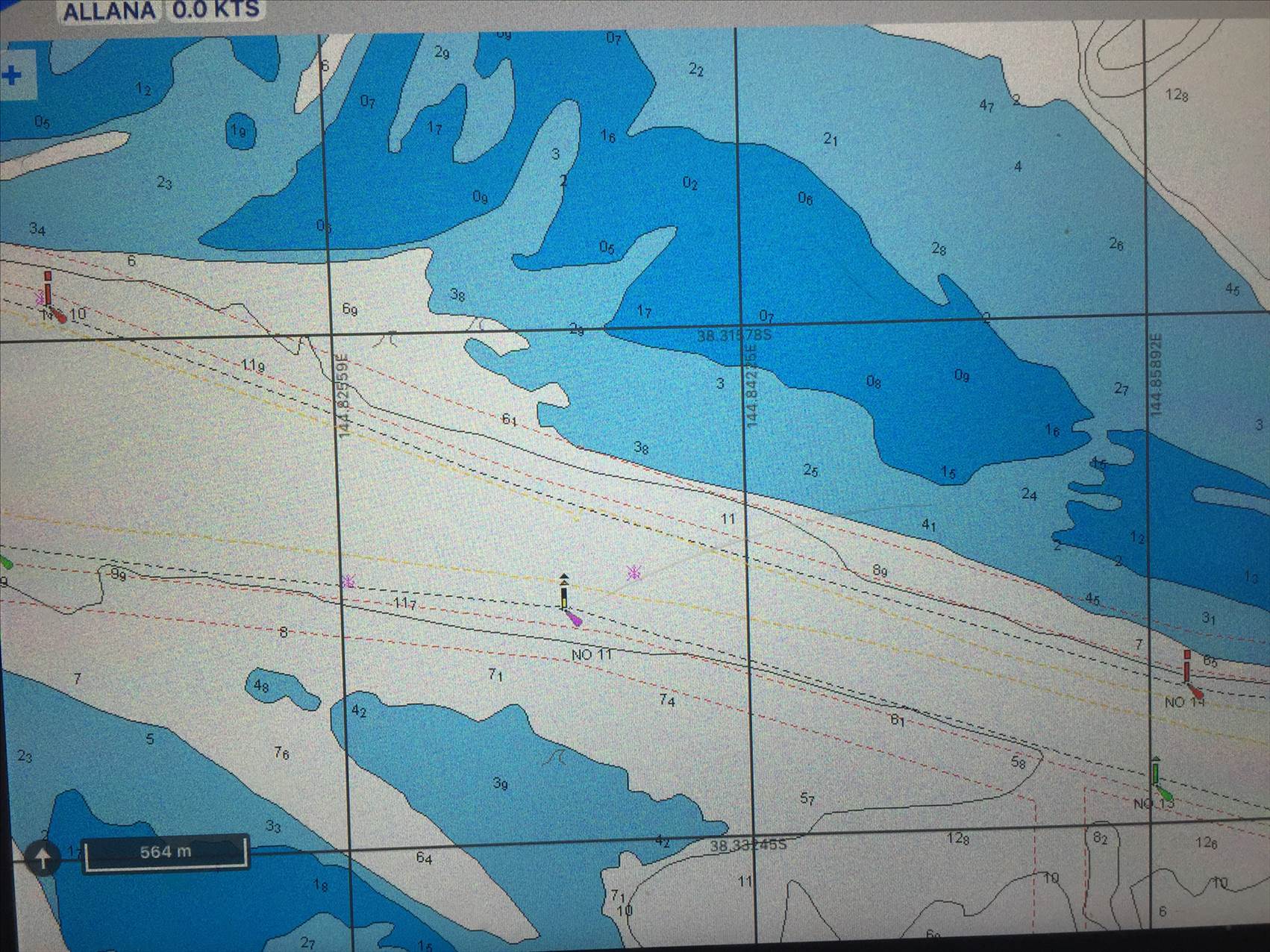 iPad Navionics