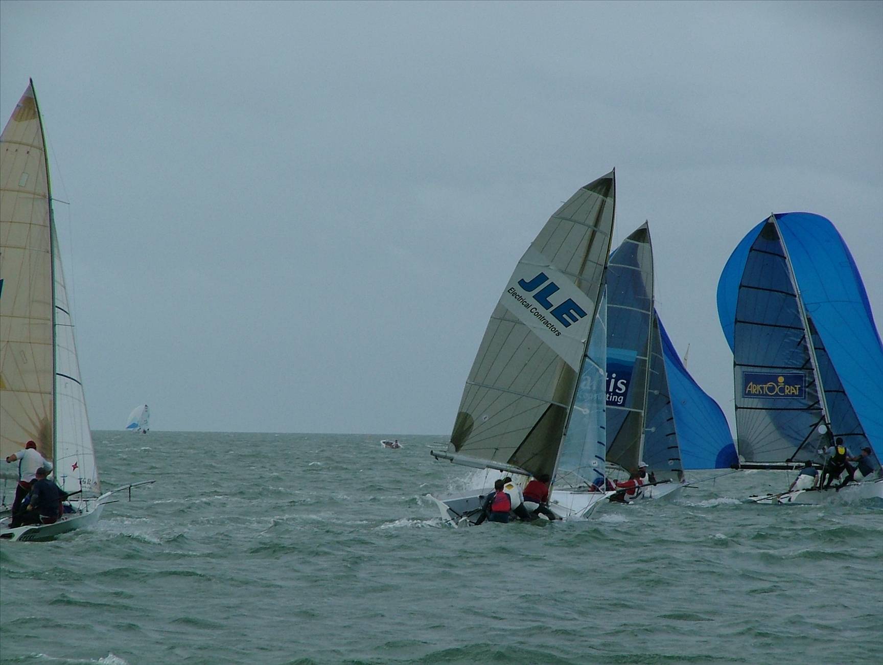 16 Skiffs at RQYS