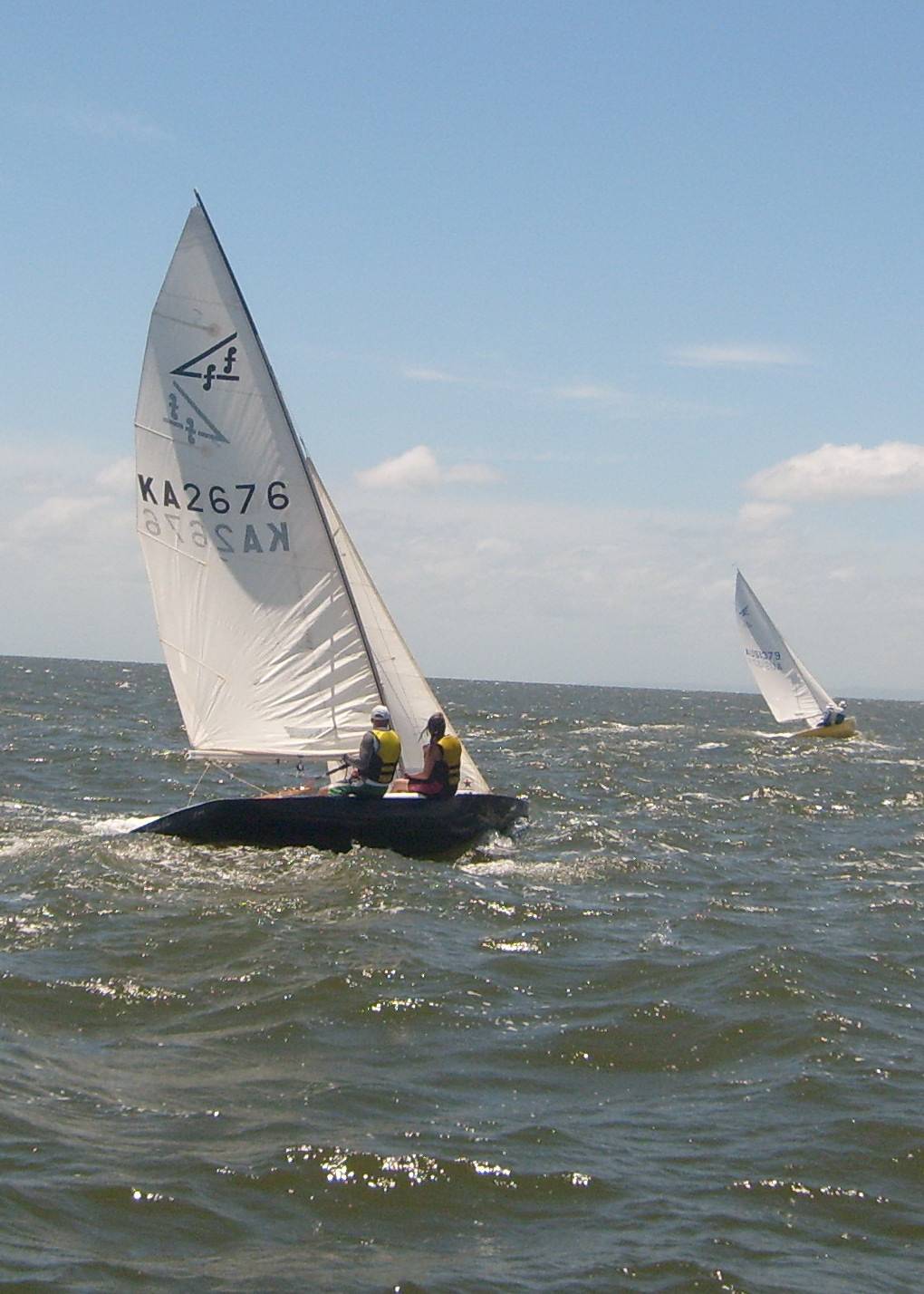Flying Fifteen sprints races SYC Feb 2008