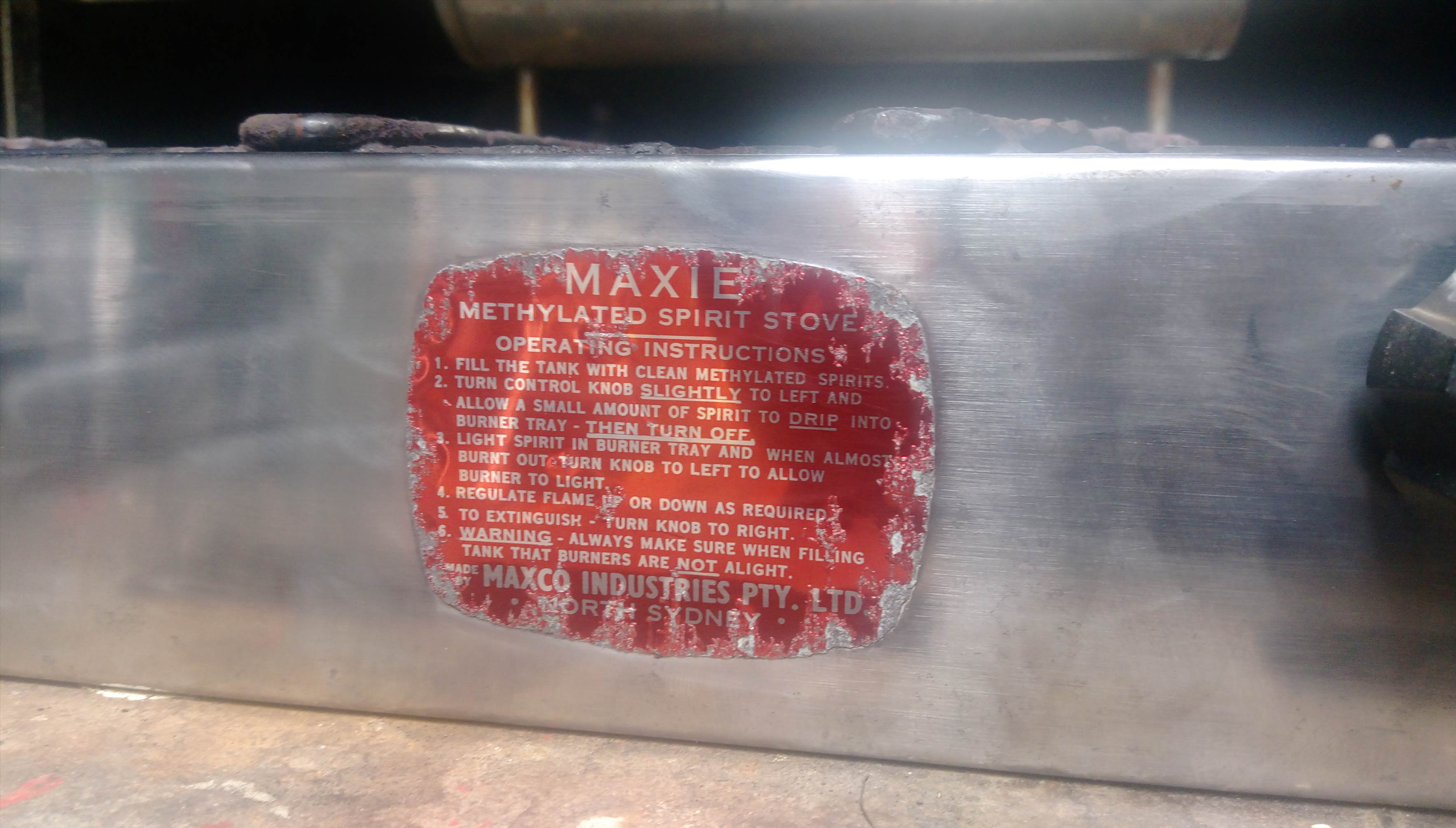 Maxie Metho Stove