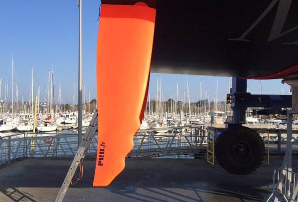 IMOCA 60-prb rudder tubercles