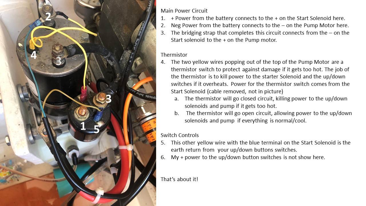 Hydraulic pump wiring schematic