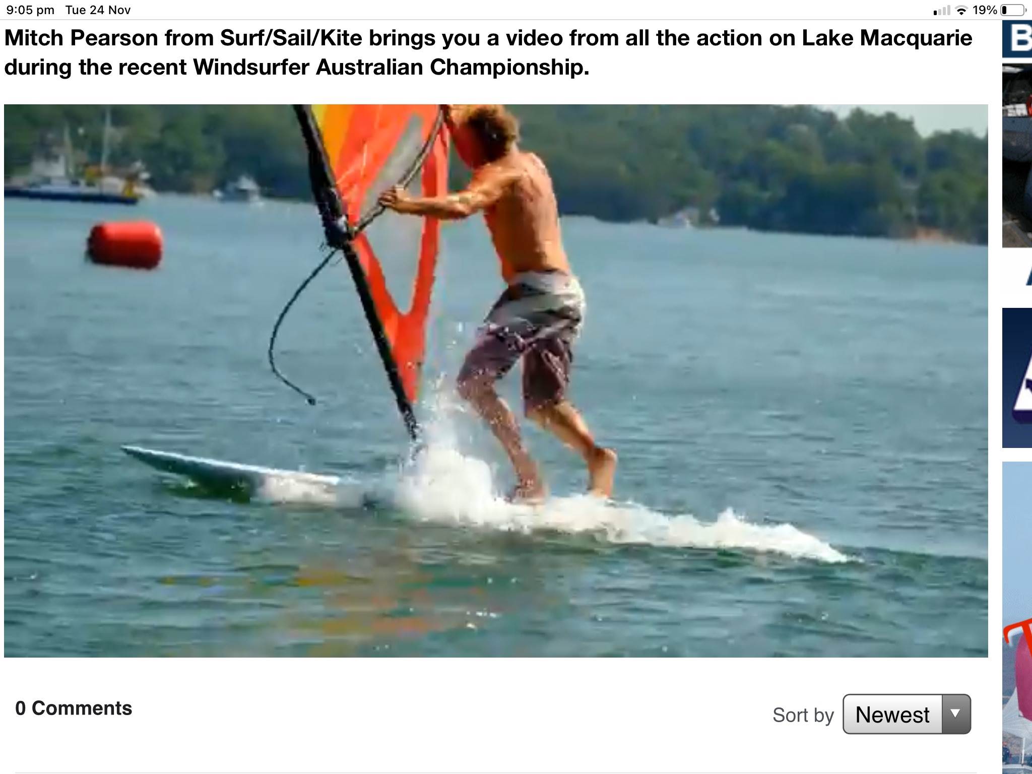Win a windsurfer LT