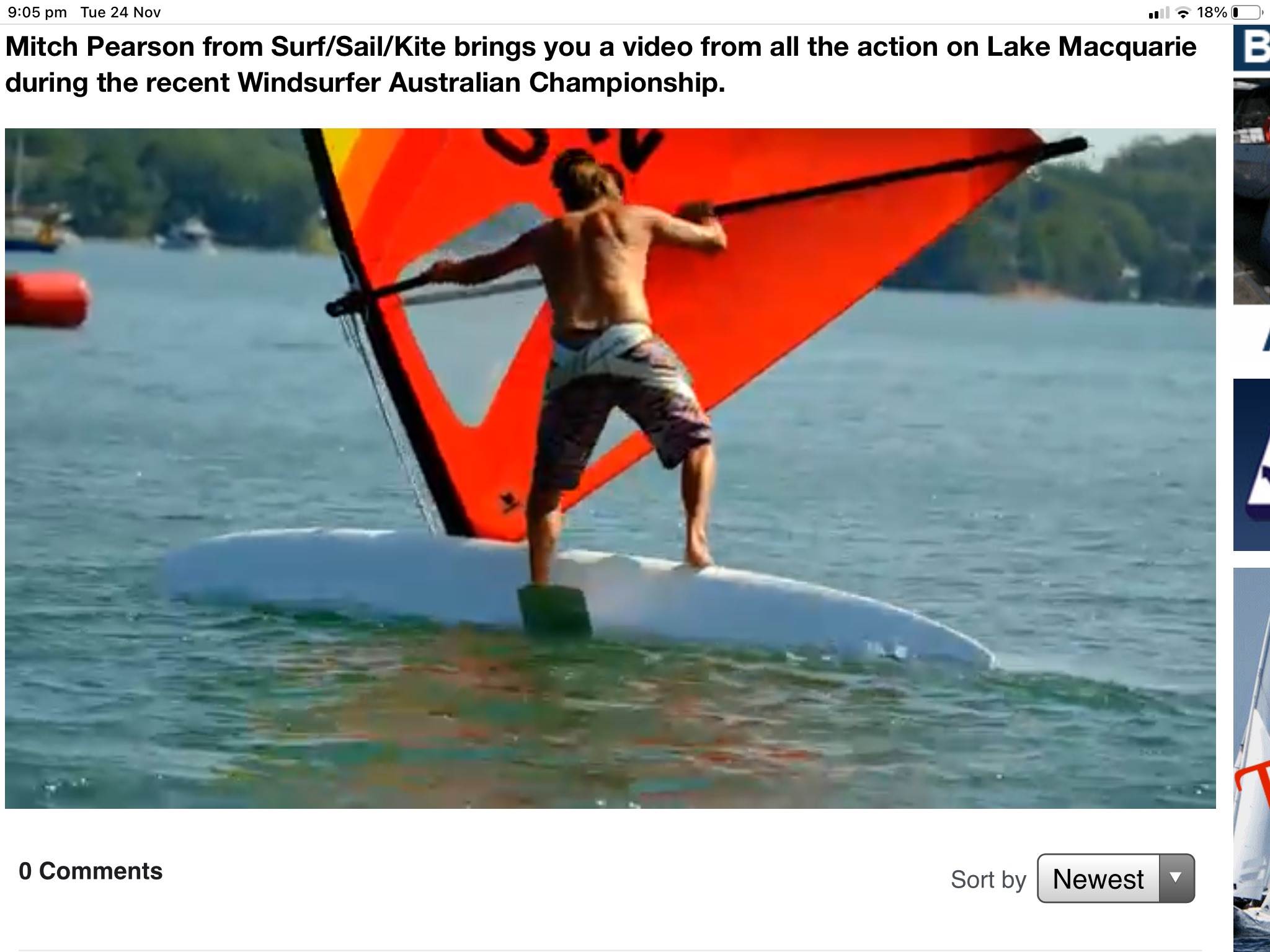Win a windsurfer LT