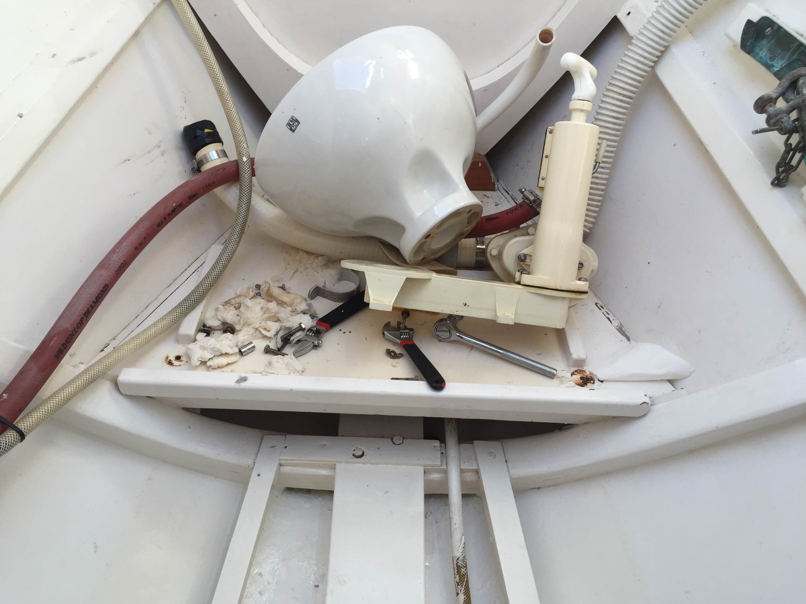 Old toilet