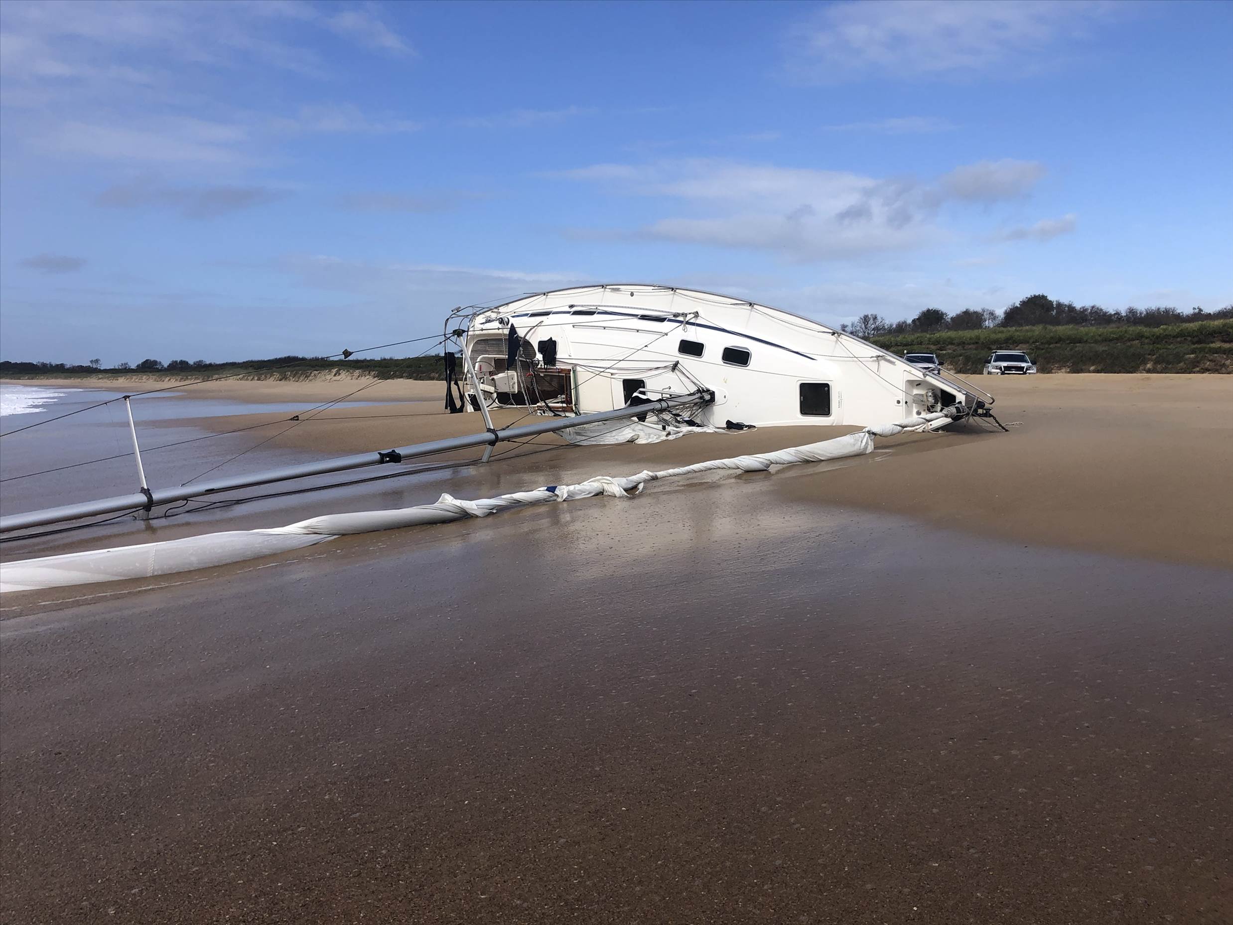 Bavaria wreck March 2021
