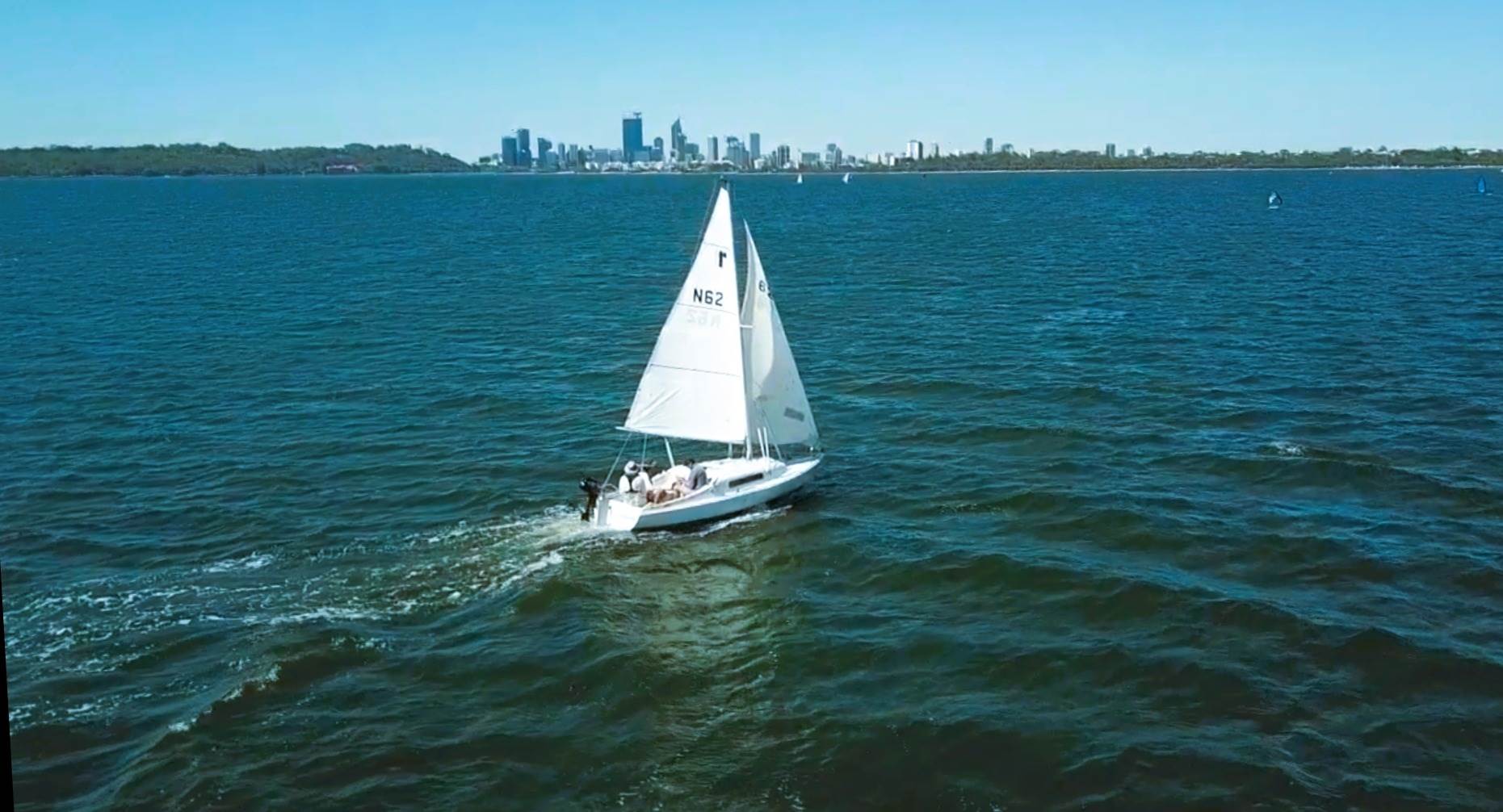Red Witch downwind