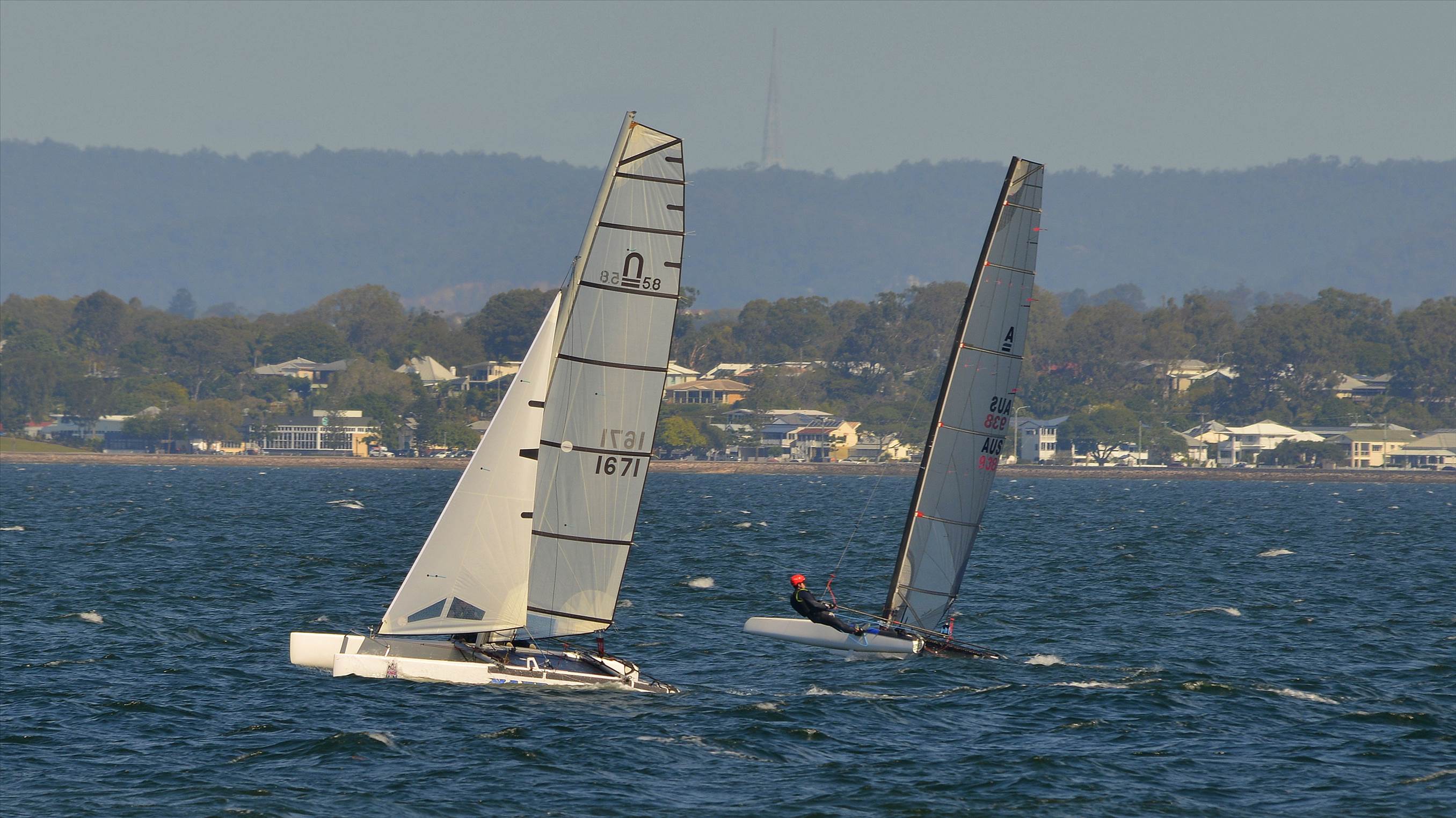 2022 HYC Winterbash Race 1, Multihulls
