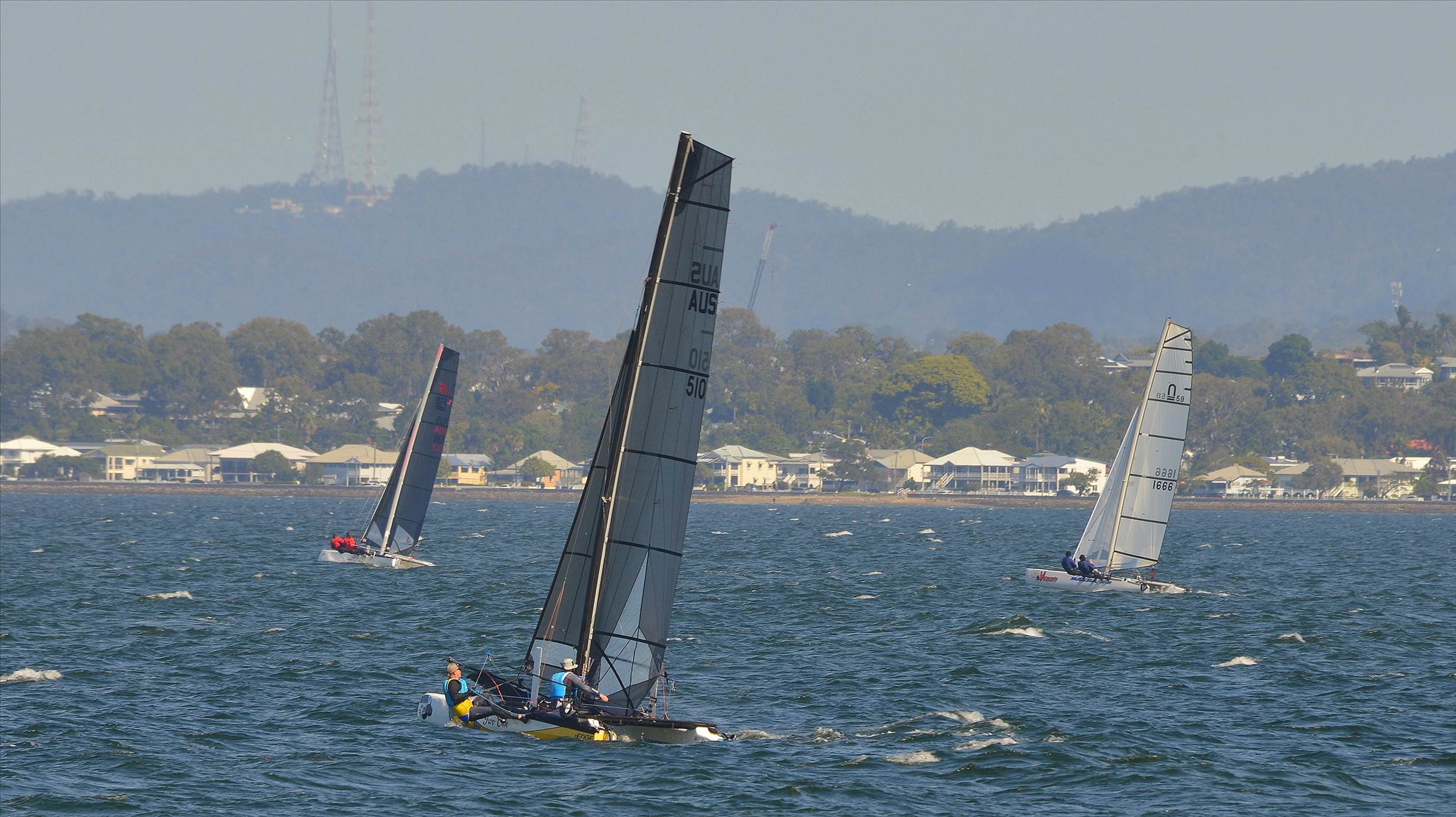 2022 HYC Winterbash Race 1, Multihulls