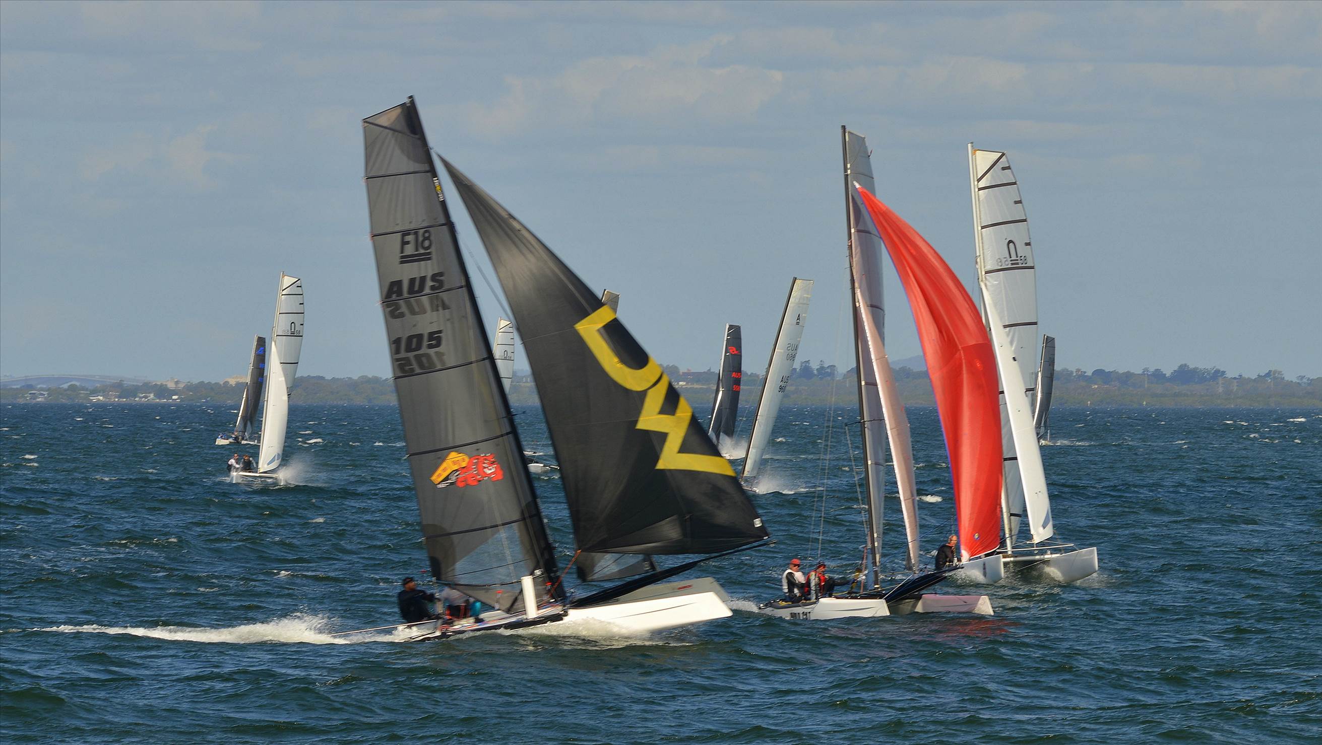 2022 HYC Winterbash Race 1, Multihulls
