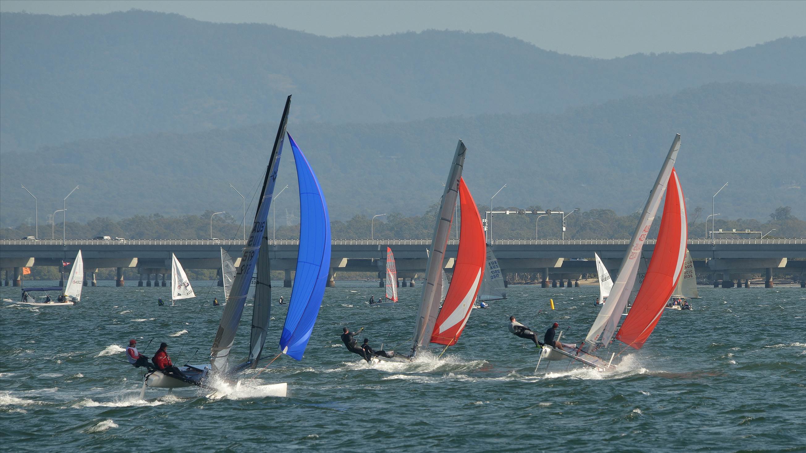 2022 HYC Winterbash Race 1, Multihulls