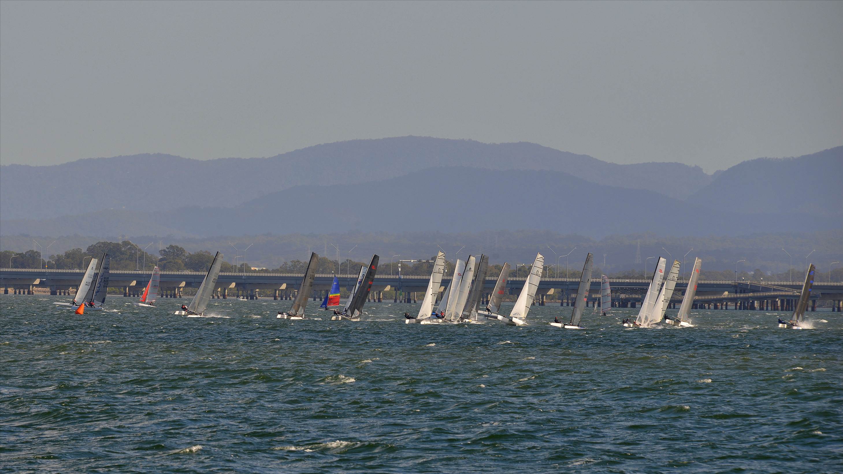 2022 HYC Winterbash Race 2, Multihulls