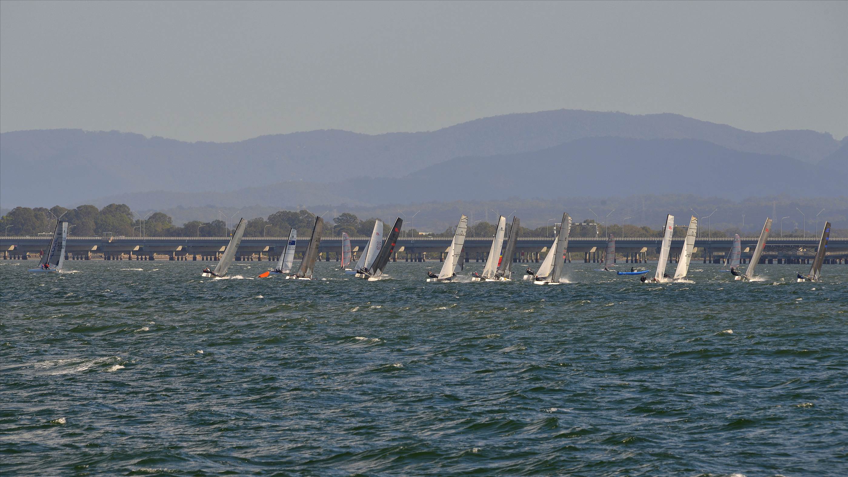 2022 HYC Winterbash Race 2, Multihulls