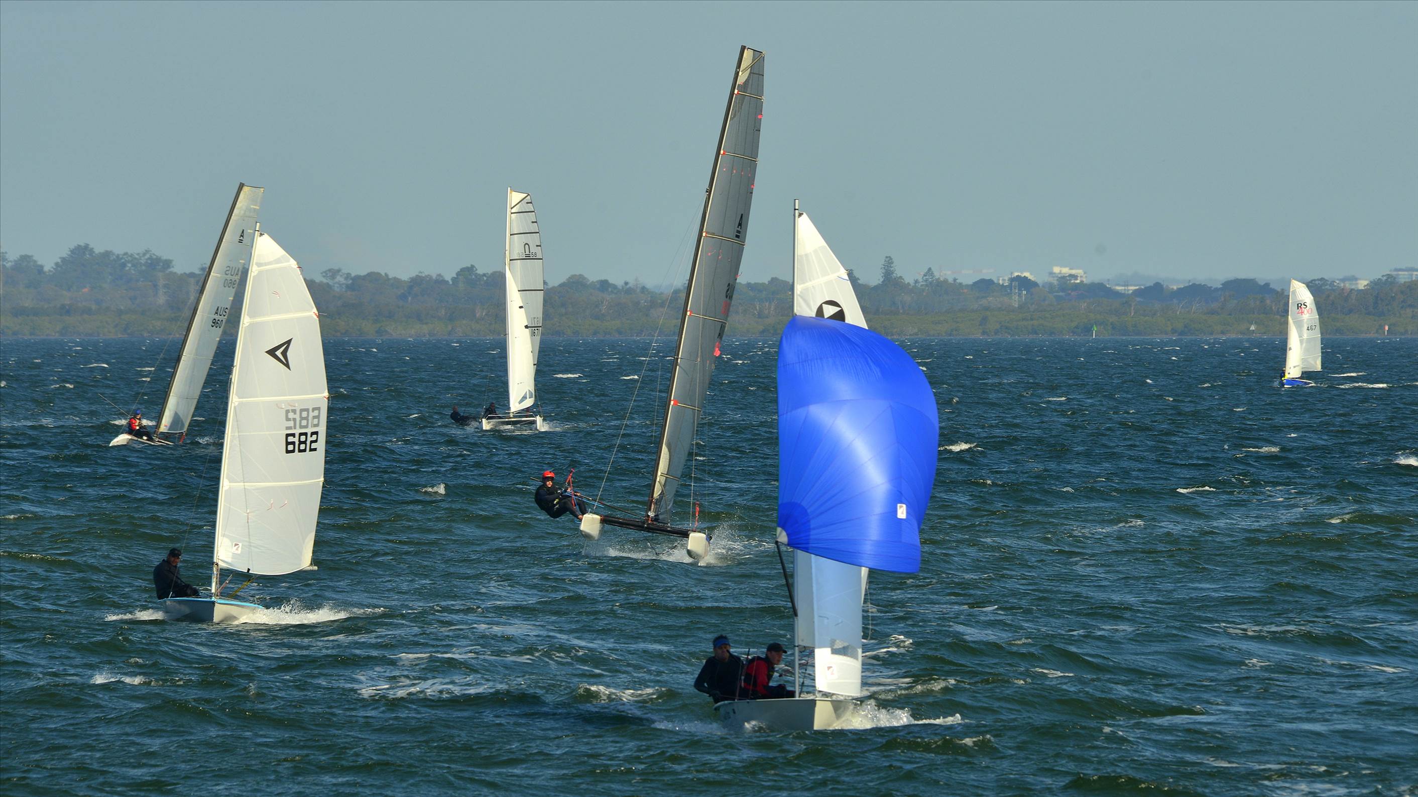 2022 HYC Winterbash Race 2, Multihulls